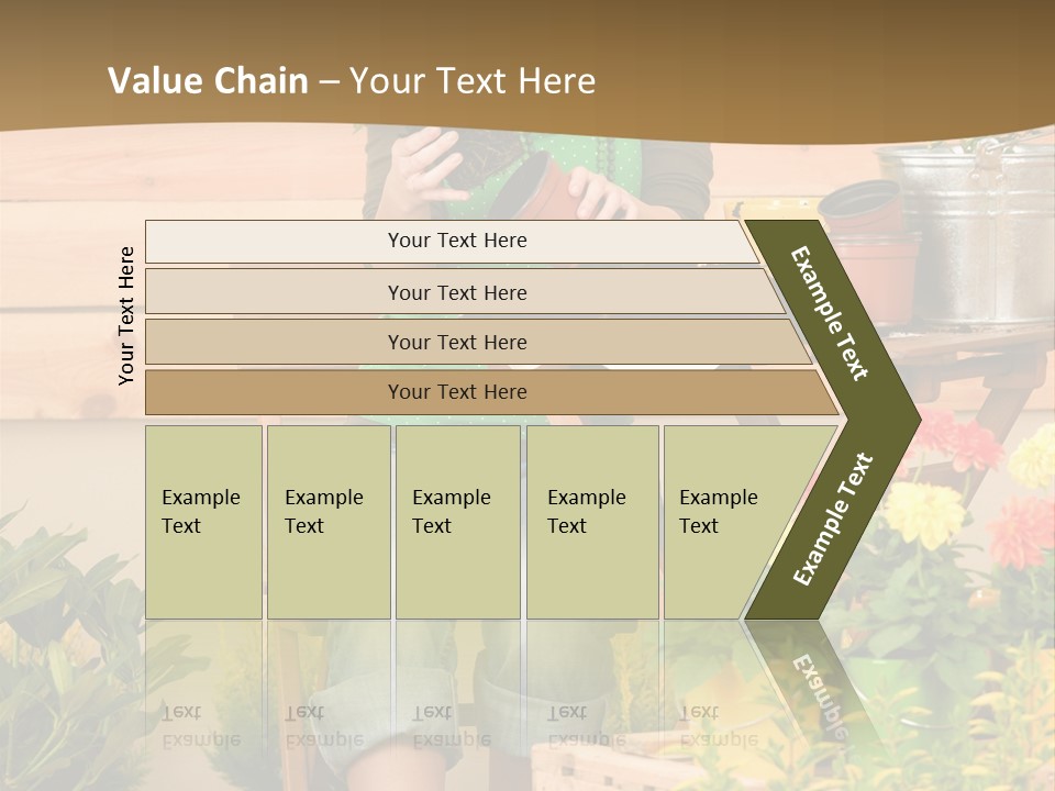 Flower Fresh Summer PowerPoint Template