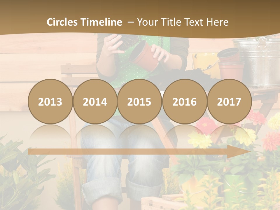 Flower Fresh Summer PowerPoint Template