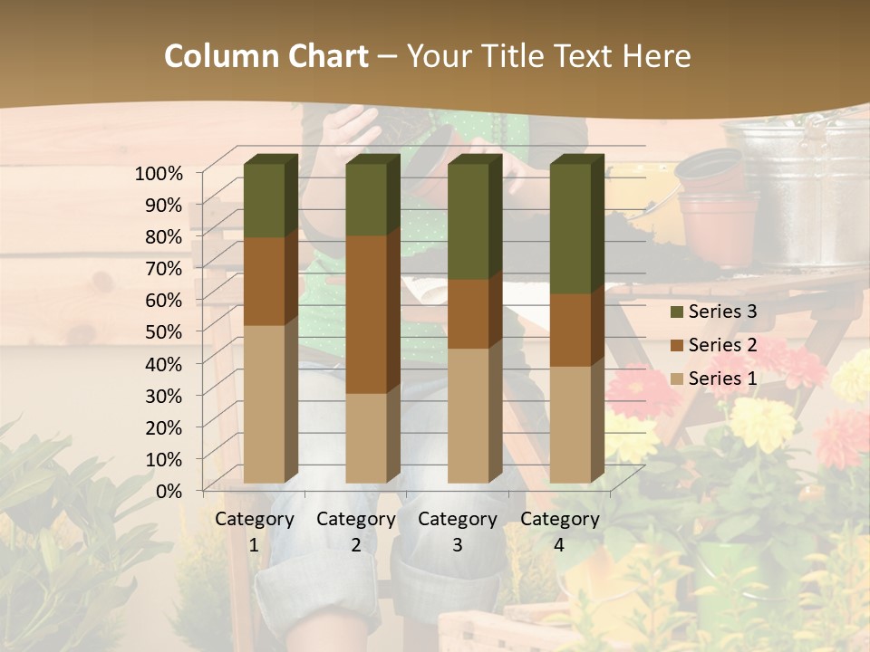 Flower Fresh Summer PowerPoint Template
