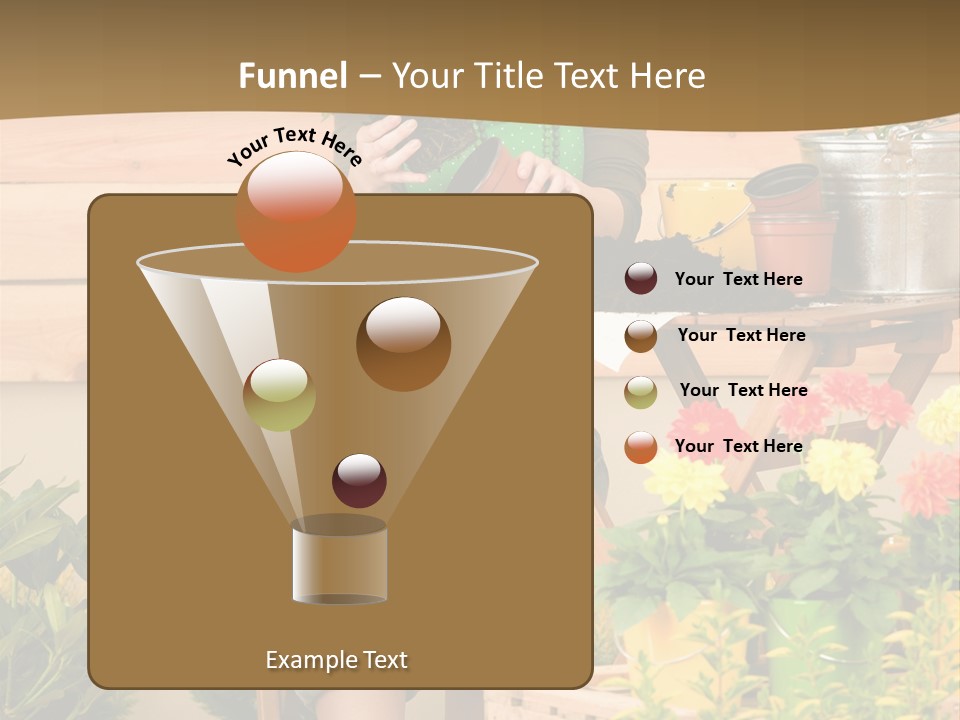 Flower Fresh Summer PowerPoint Template