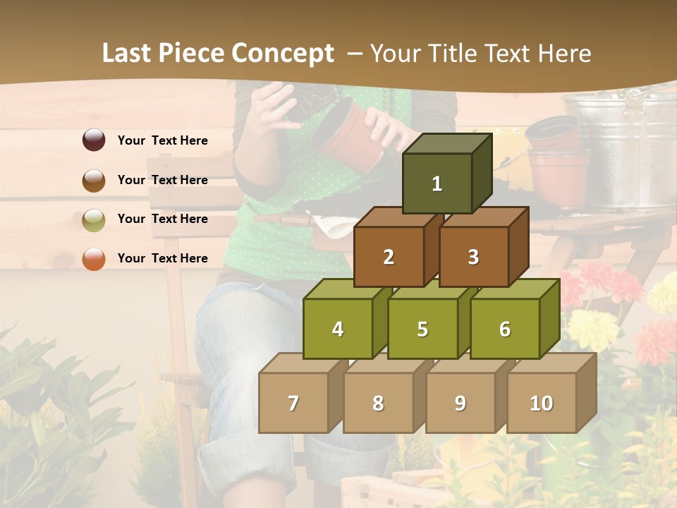 Flower Fresh Summer PowerPoint Template