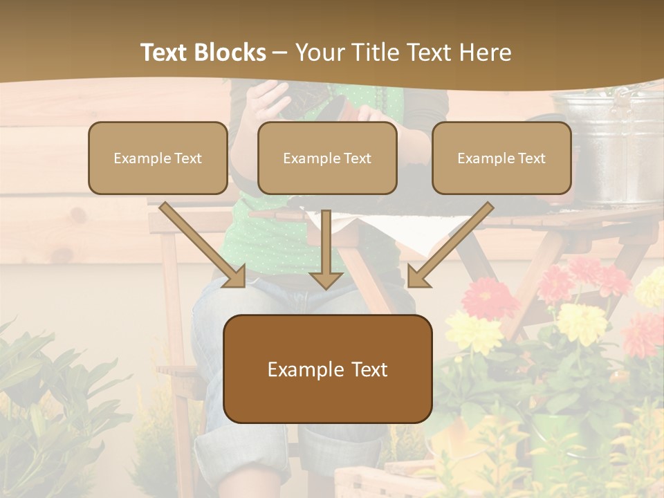 Flower Fresh Summer PowerPoint Template