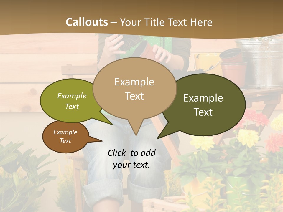 Flower Fresh Summer PowerPoint Template