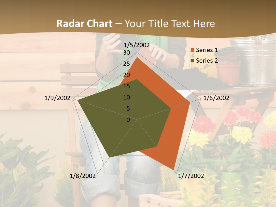 Flower Fresh Summer PowerPoint Template