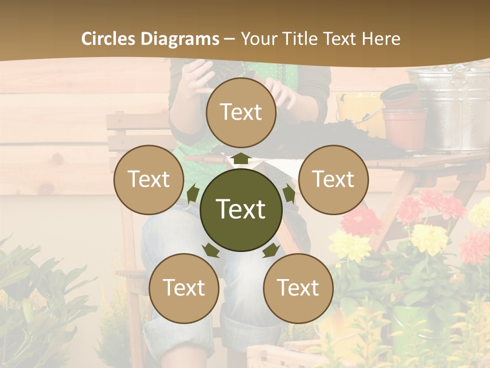 Flower Fresh Summer PowerPoint Template