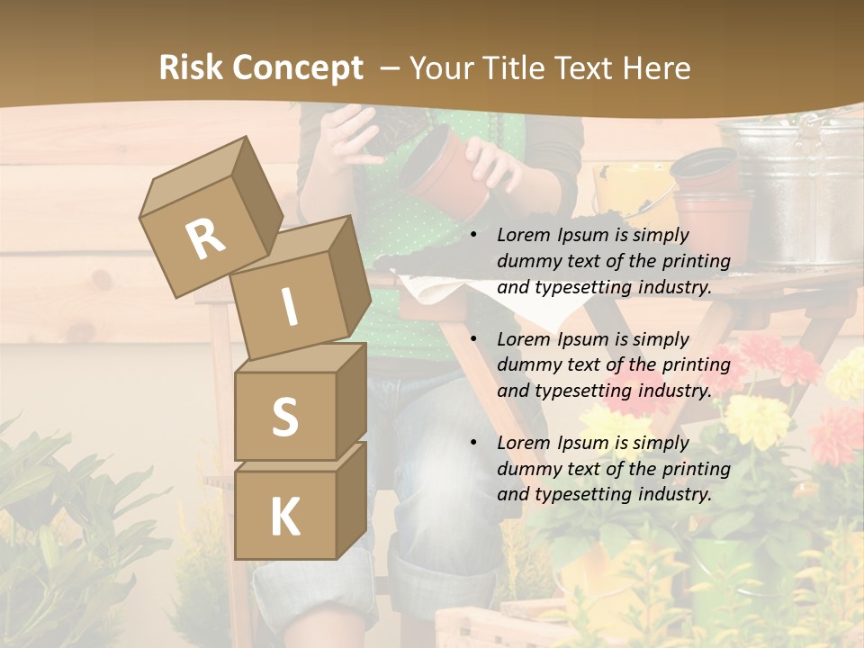 Flower Fresh Summer PowerPoint Template