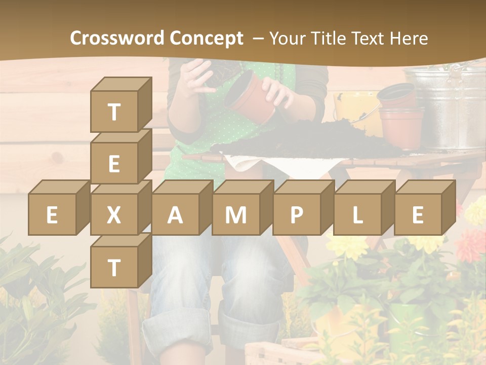 Flower Fresh Summer PowerPoint Template