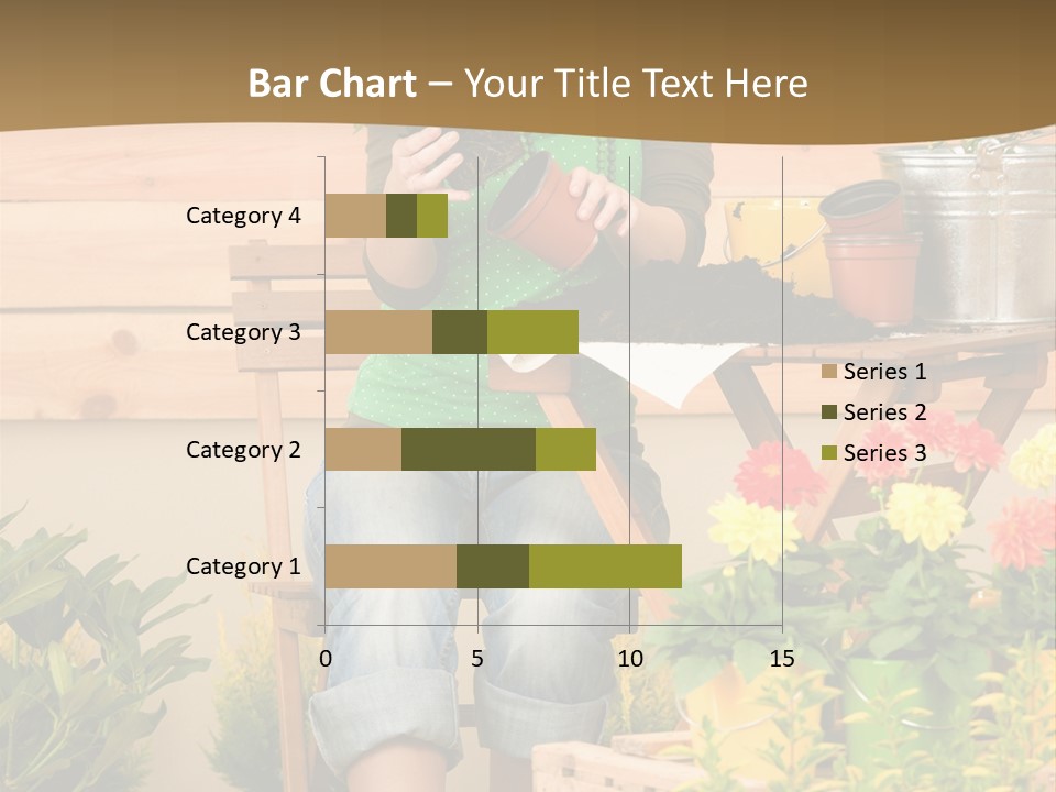 Flower Fresh Summer PowerPoint Template