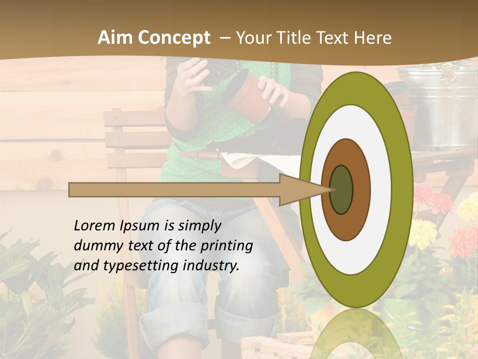 Flower Fresh Summer PowerPoint Template