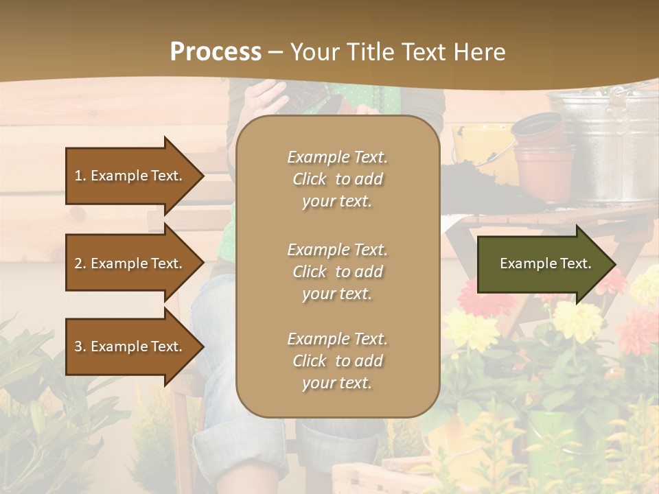 Flower Fresh Summer PowerPoint Template