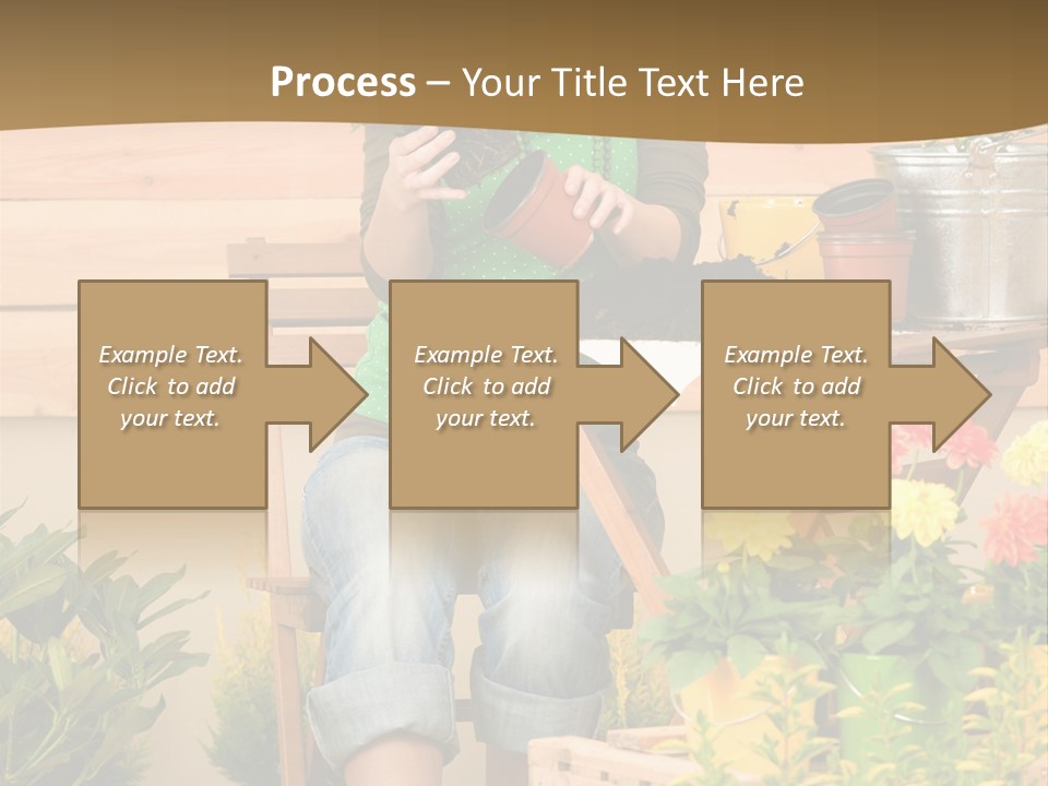 Flower Fresh Summer PowerPoint Template