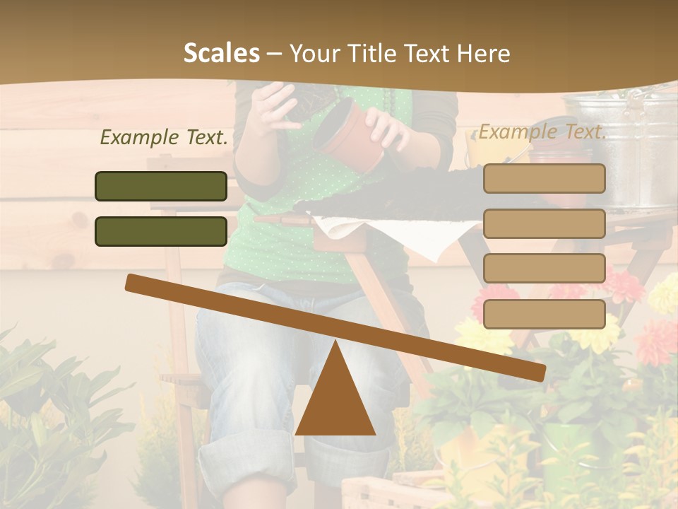 Flower Fresh Summer PowerPoint Template