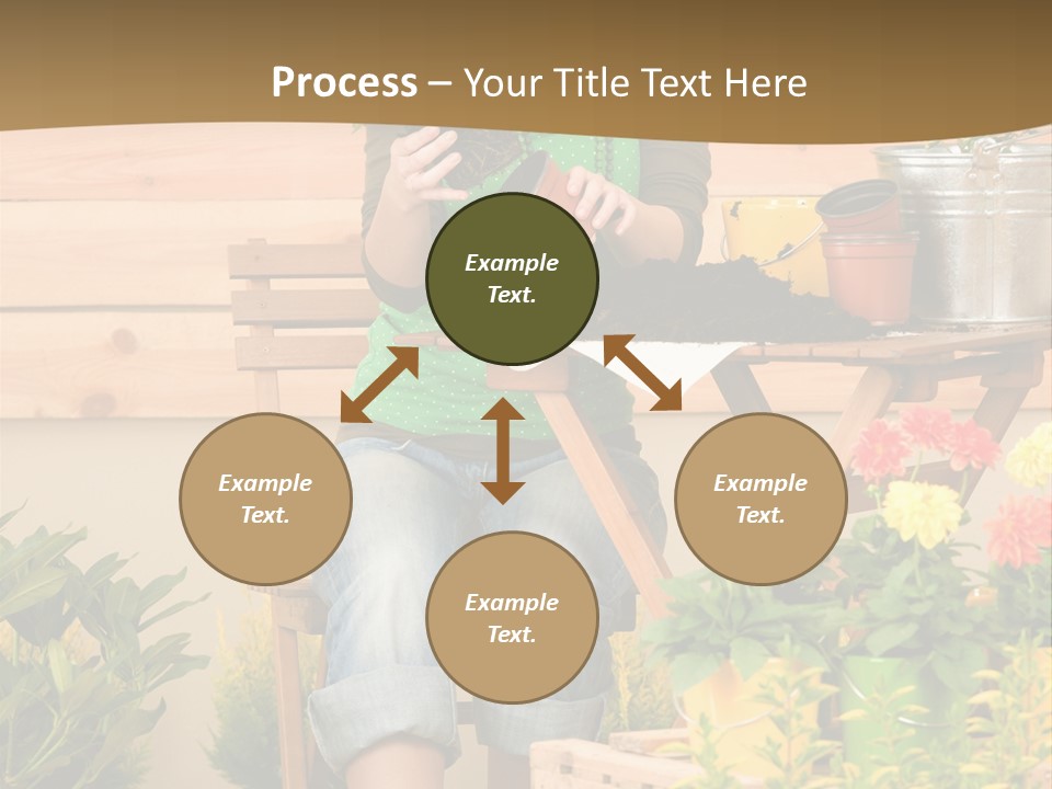 Flower Fresh Summer PowerPoint Template