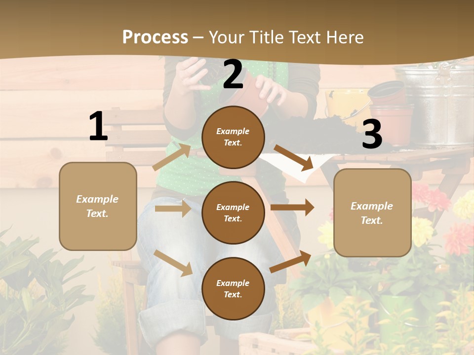 Flower Fresh Summer PowerPoint Template