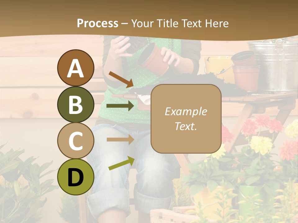 Flower Fresh Summer PowerPoint Template