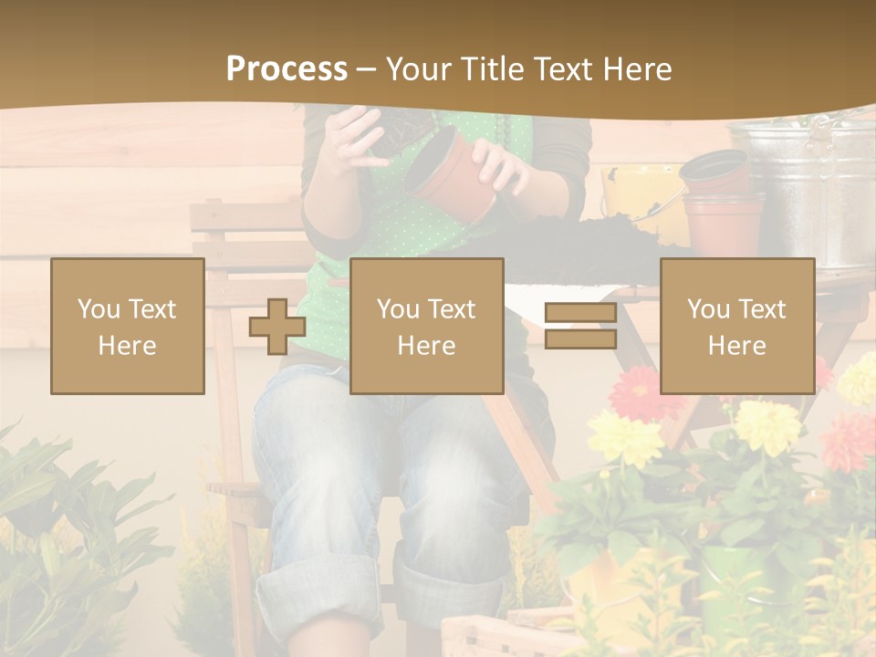 Flower Fresh Summer PowerPoint Template