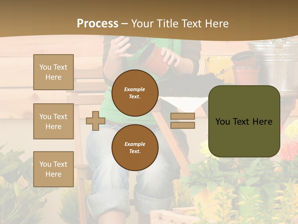 Flower Fresh Summer PowerPoint Template