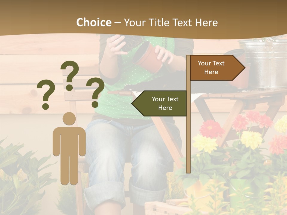 Flower Fresh Summer PowerPoint Template