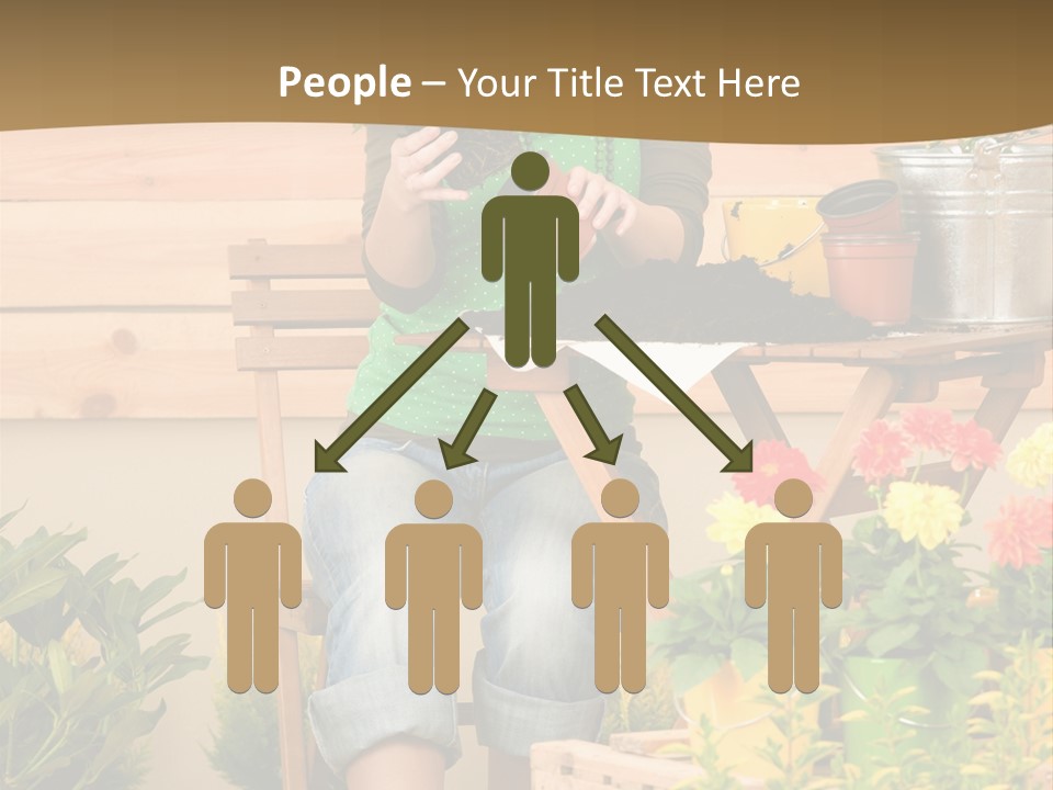 Flower Fresh Summer PowerPoint Template