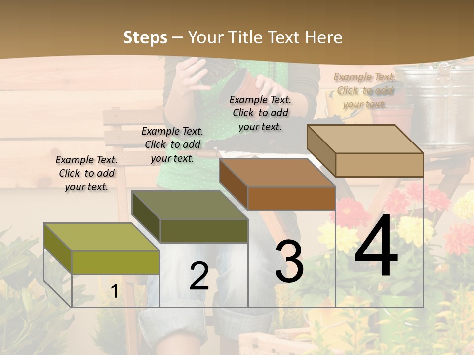Flower Fresh Summer PowerPoint Template