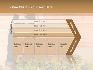 Blond Green Alone PowerPoint Template