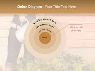 Blond Green Alone PowerPoint Template