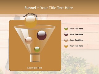 Blond Green Alone PowerPoint Template