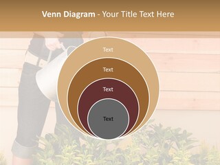 Blond Green Alone PowerPoint Template