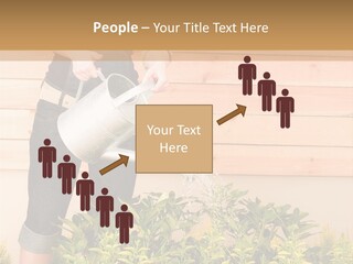 Blond Green Alone PowerPoint Template