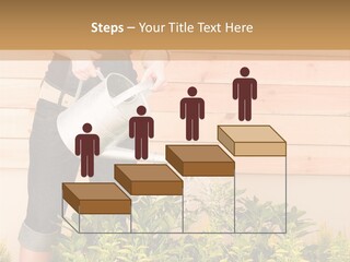 Blond Green Alone PowerPoint Template