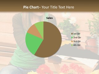 Garden Happiness Alone PowerPoint Template