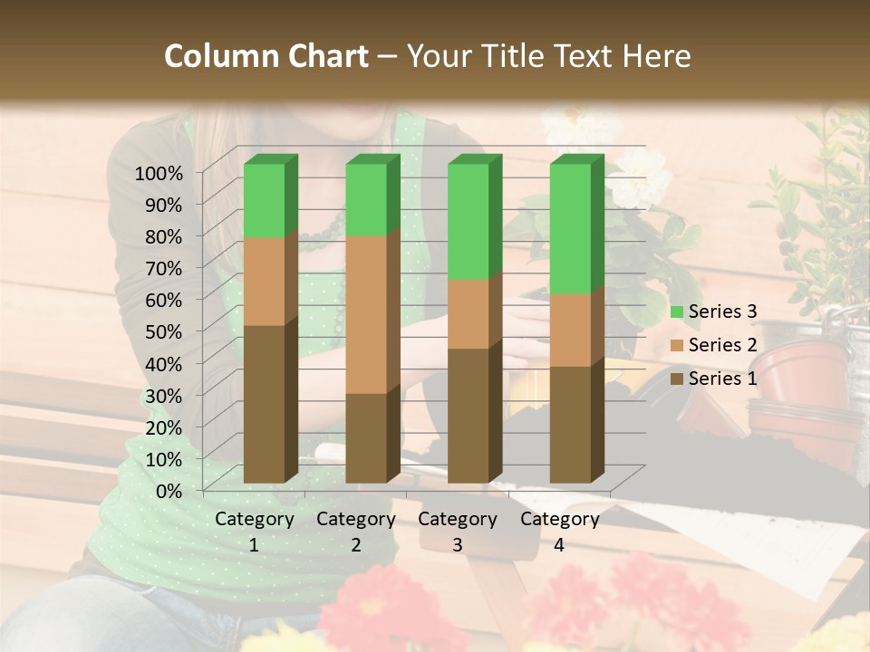 Garden Happiness Alone PowerPoint Template