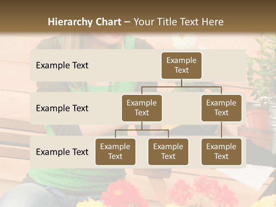 Garden Happiness Alone PowerPoint Template