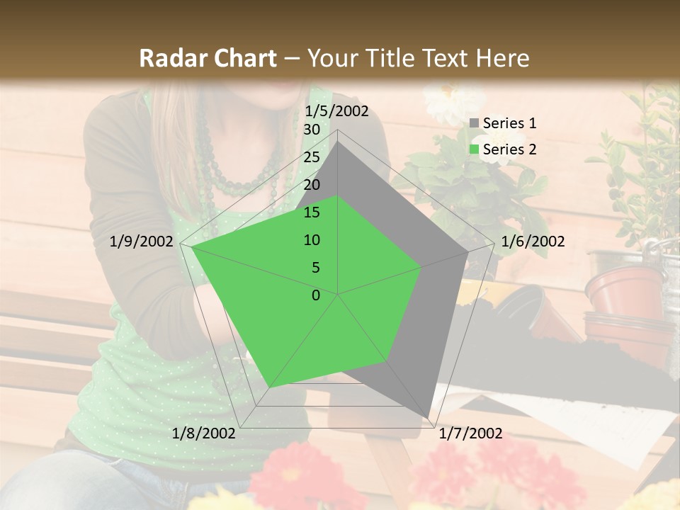 Garden Happiness Alone PowerPoint Template