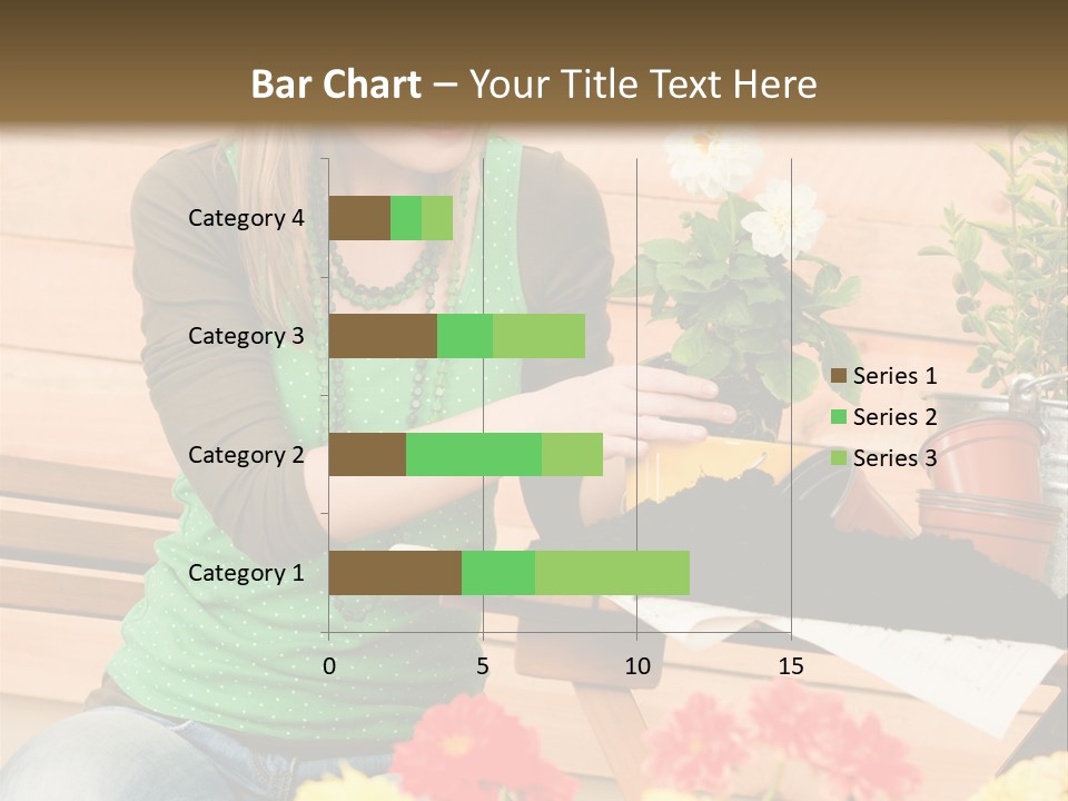 Garden Happiness Alone PowerPoint Template