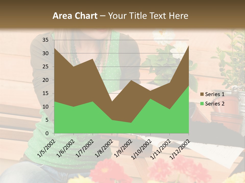 Garden Happiness Alone PowerPoint Template