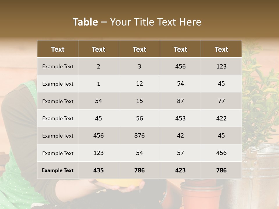 Green Smiling Happiness PowerPoint Template
