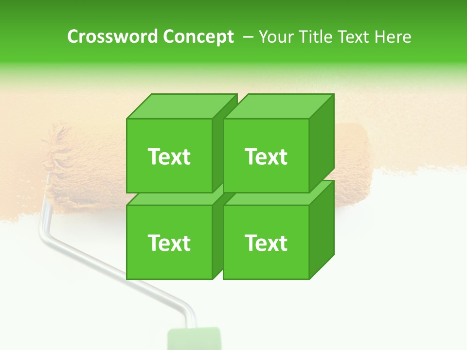 Home Paint Tool PowerPoint Template