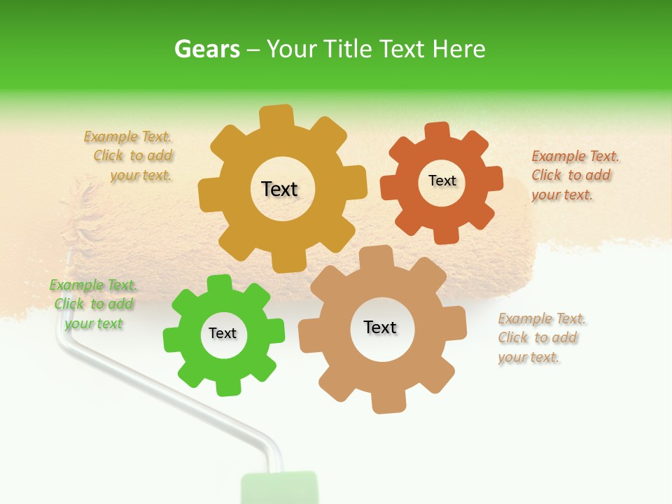 Home Paint Tool PowerPoint Template