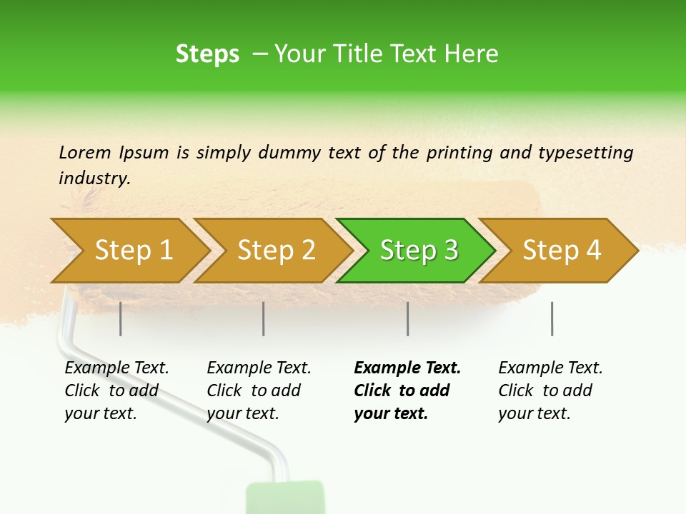 Home Paint Tool PowerPoint Template