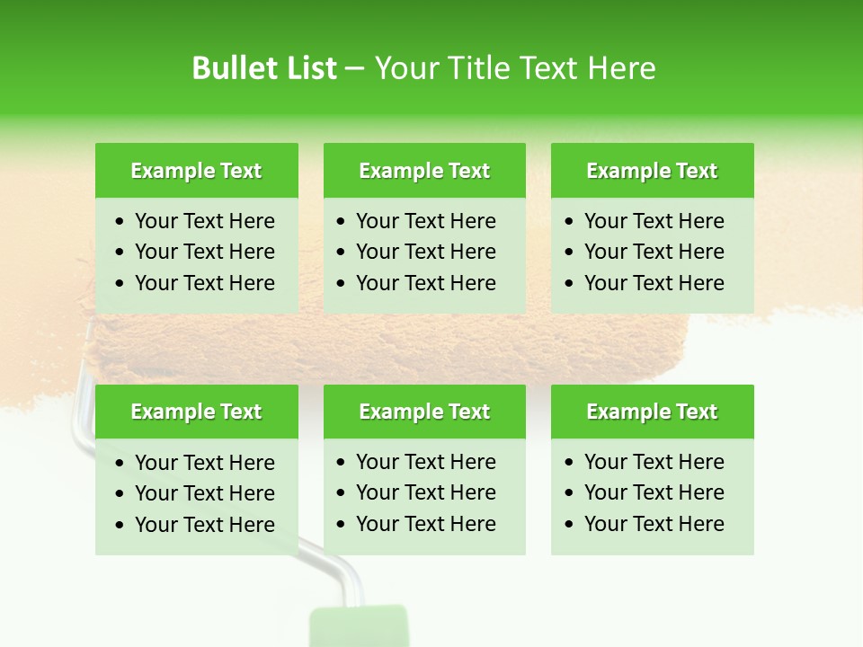 Home Paint Tool PowerPoint Template
