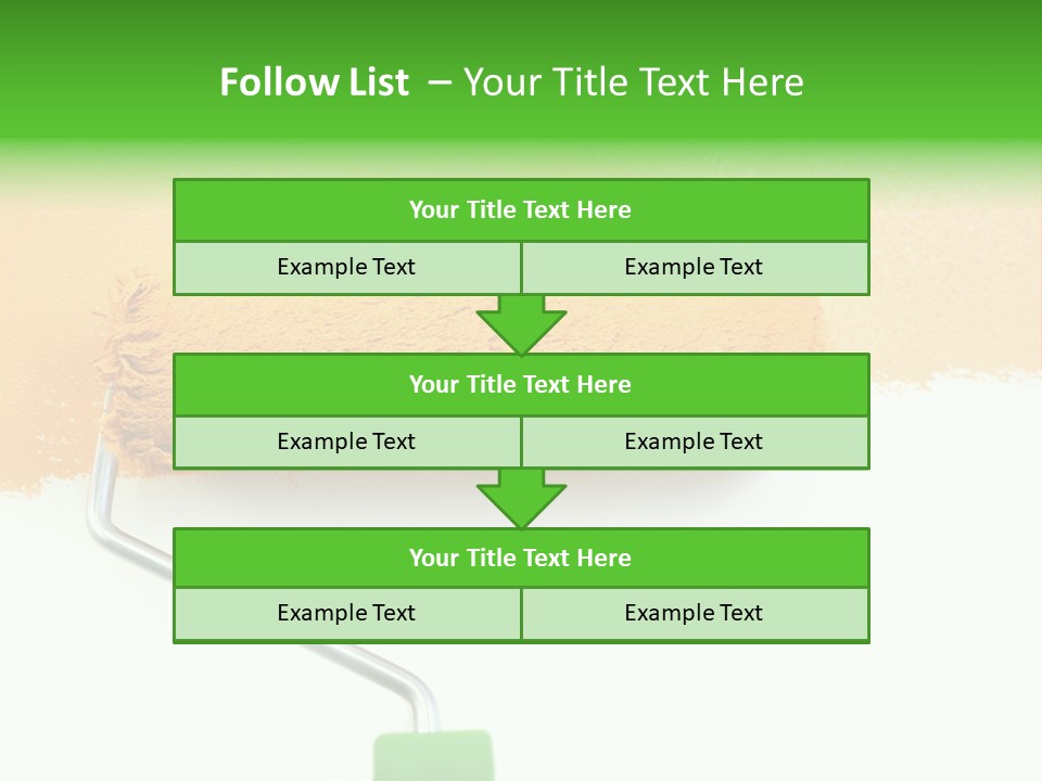 Home Paint Tool PowerPoint Template