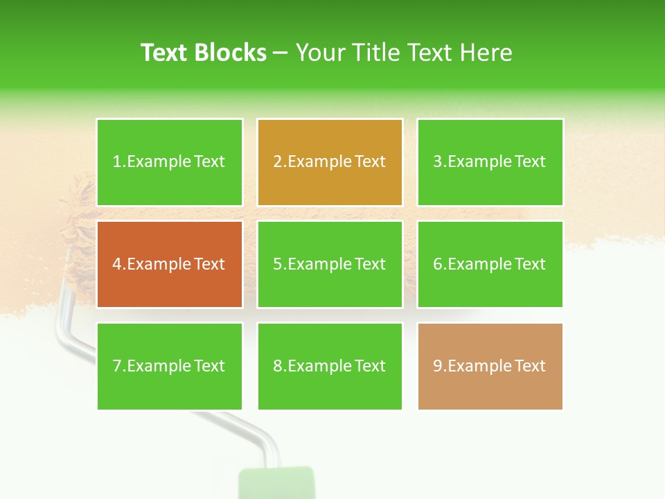 Home Paint Tool PowerPoint Template