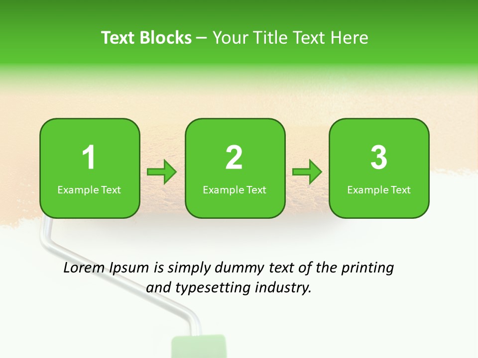Home Paint Tool PowerPoint Template