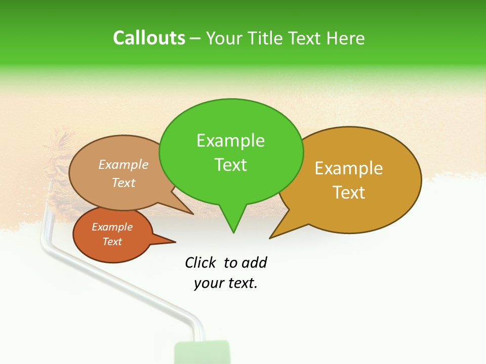 Home Paint Tool PowerPoint Template