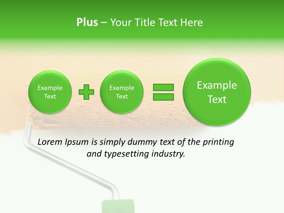Home Paint Tool PowerPoint Template