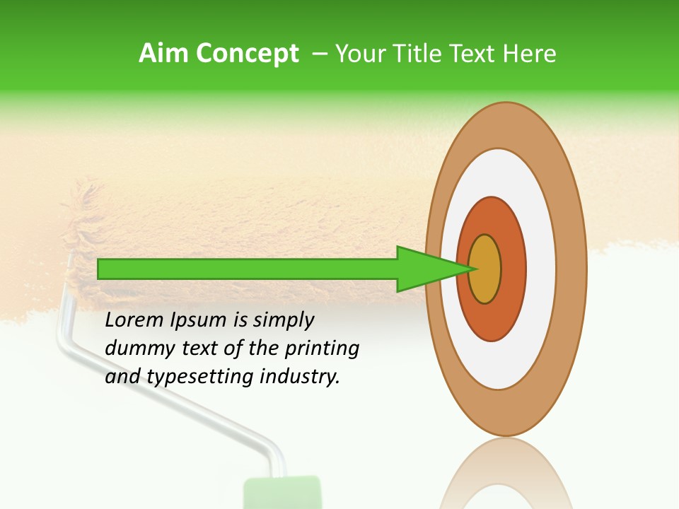 Home Paint Tool PowerPoint Template