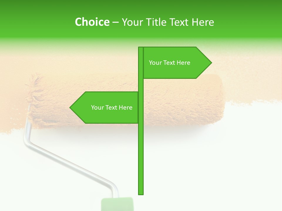 Home Paint Tool PowerPoint Template