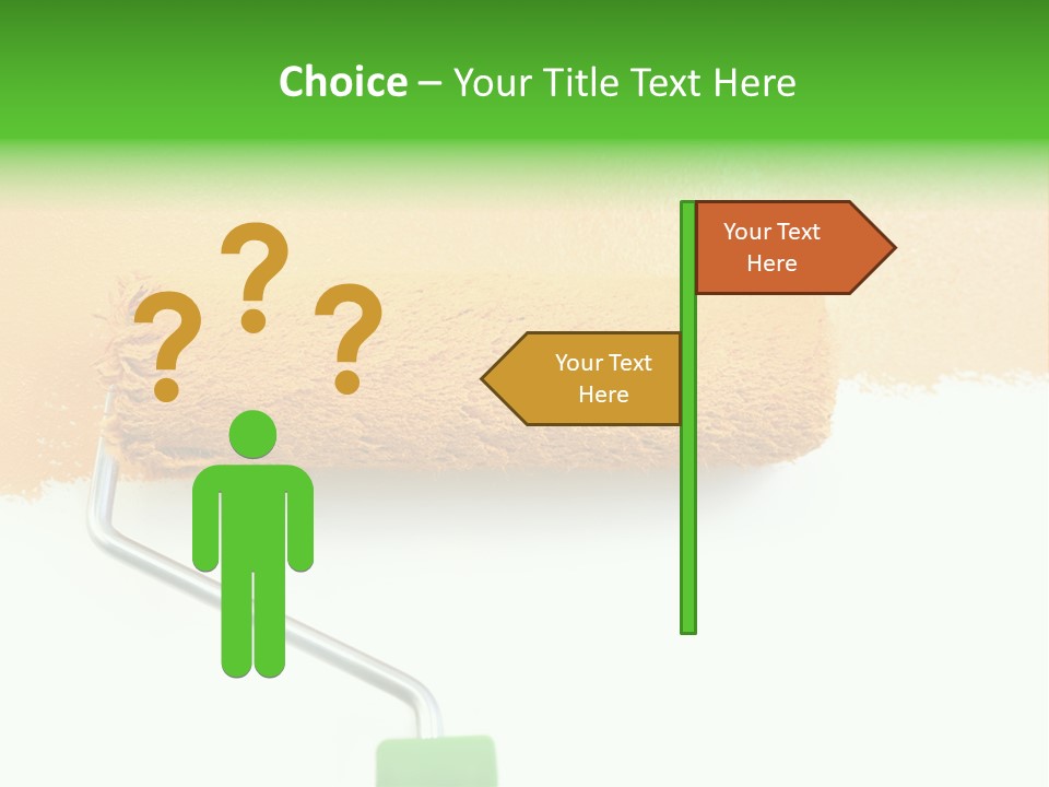 Home Paint Tool PowerPoint Template