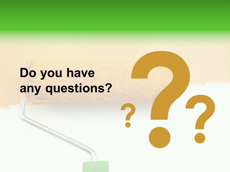 Home Paint Tool PowerPoint Template